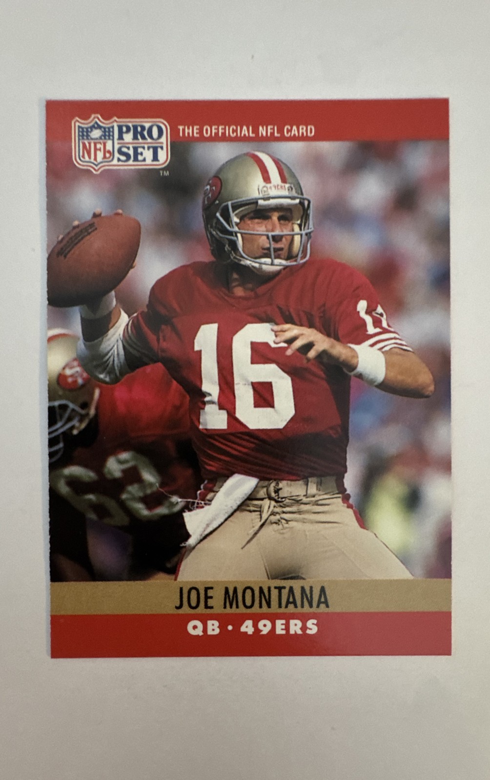 1990 Pro Set - Joe Montana #293