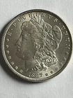 1887-P Morgan Silver Dollar , Beautiful Brilliant Uncirculated Condition