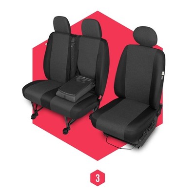 Sitzbezüge für Peugeot Expert III (16-) Vorne 1+2 Autositzbezüge Schonbezüge