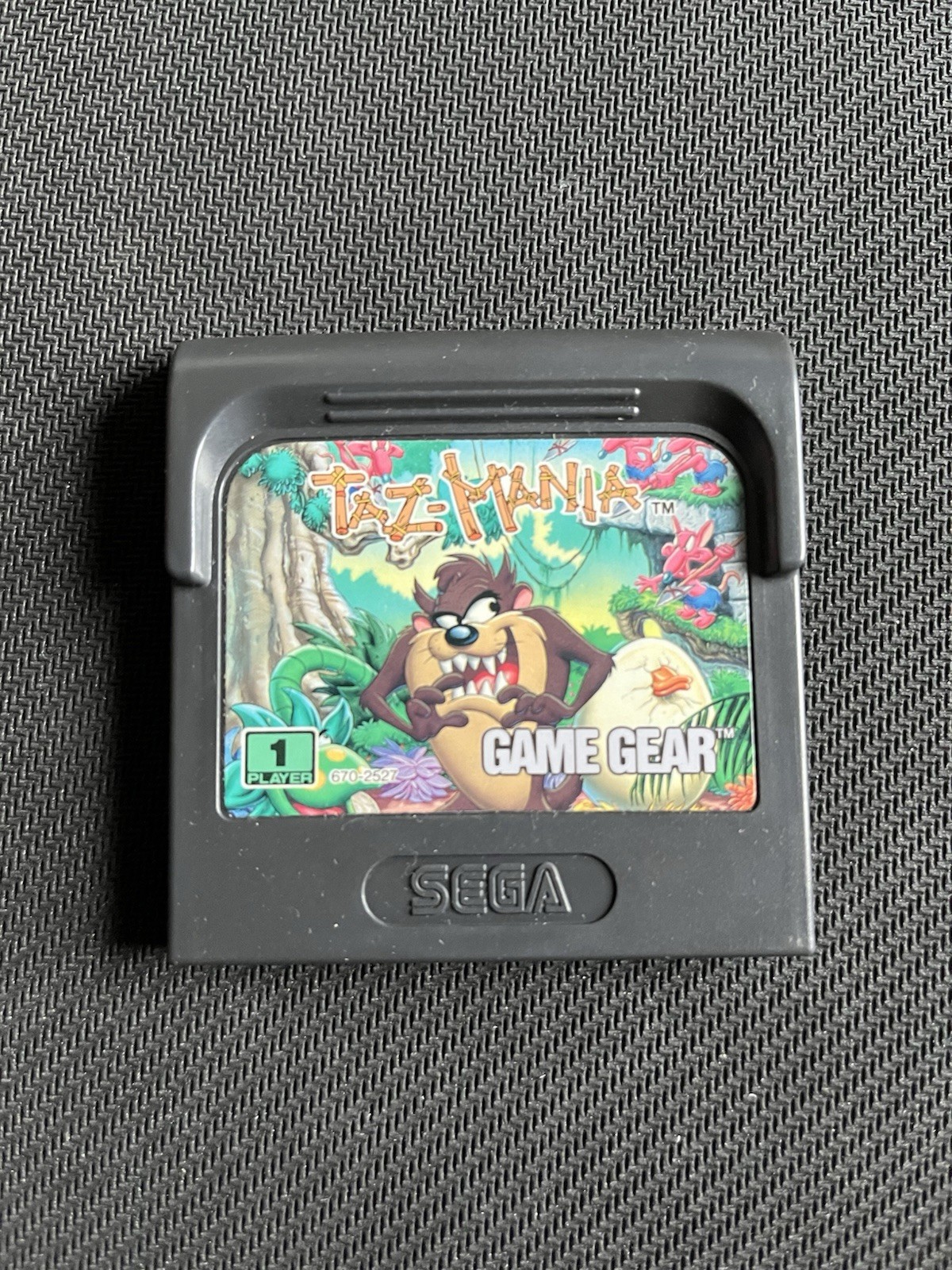 Jeu Sega Game Gear Taz-mania Pal Fr