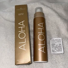 COCOSOLIS ALOHA Organic Coconut Suntan Body Oil 200 ml Chocolate Tan Exp 01/2026