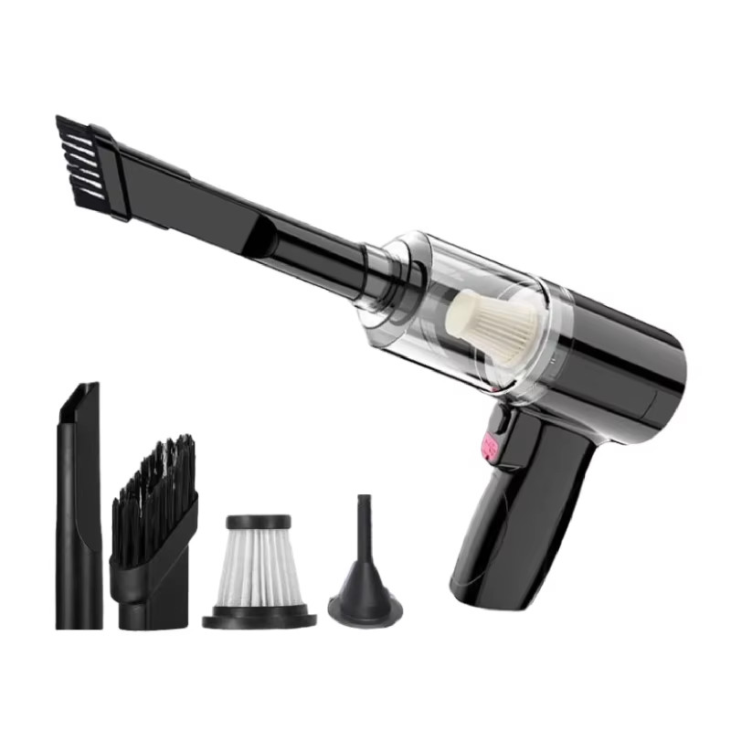 Aspirateur de voiture 120000 PA au design ergonomique et finitions premium