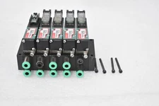 ASCO NUMATICS 5 M10SA421E000061 SOLENOID VALVES W/ TUBE ASSEMBLY 24VDC 8W 150PSI