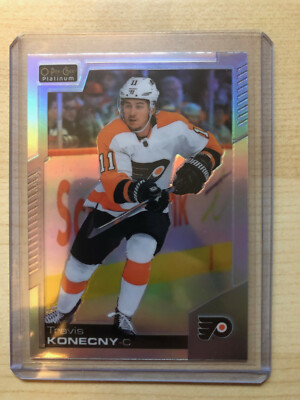 2020-21 O-Pee-Chee Platinum Rainbow #48 Travis Konecny - Philadelphia Flyers