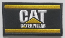 Cat Diesel Caterpillar Patch worldwide approx 2.25x3.75"