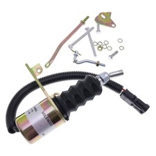 Fuel Shutoff Solenoid 3932017 for Deutz Bosch RSV Perkins Synchro Start 1751ES