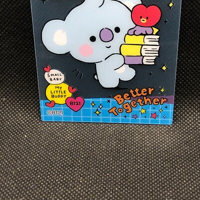 Koya BT21 BTS plastic card No.17 Very Rare Bandai Japanese Japan F