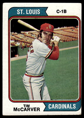 1974 Topps #520 Tim McCarver See Scan