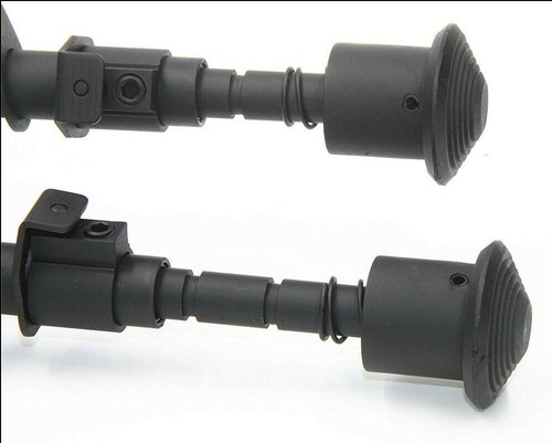 6-9 Inch Tactical Bipod Sniper Hunting Gun Rifle Rest with Rail Mount Adapter - Picture 5 of 11