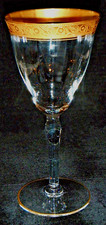 TIFFIN-FRANCISCAN Minton Clear Stem 15042 Water Goblets