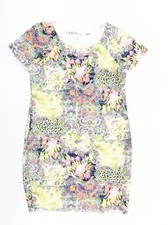 Gray & Osbourn Womens Polyester Blend A-Line Size 22 Round Nec