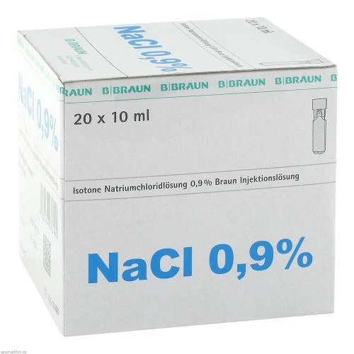 B. BRAUN MELSUNGEN AG KOCHSALZLÖSUNG 0,9% Miniplasco connect 20X10 ml PZN 2737756