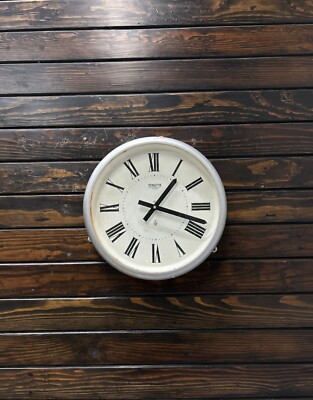 Wempe Hamburg Nautical Electric Ship Clock Germany Vintage Wall Collectible