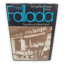 Hans Fallada Sein großes kleines Leben Biografie Werner Liersch 1985 Neues Leben