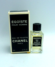 Vintage Miniatur Chanel Egoiste Pour Homme - Eau de Toilette 4 Ml
