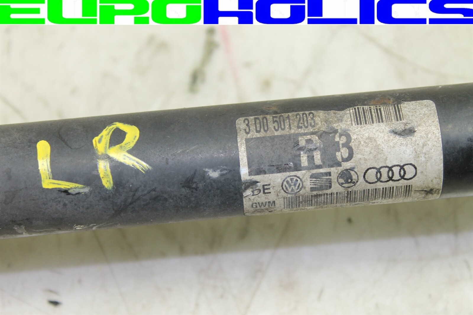 Bentley Continental Flying Spur 03-12 Left Rear CV Axle Shaft 43k! 3D0501203