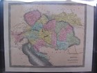 Thomas Illman Antique Hand Colored Map Empire of Austria Tyrol Moravia NY 1835 — photo 1