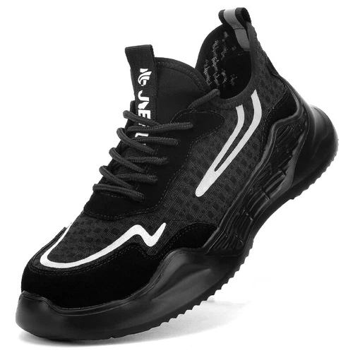 Herren Rutschfeste Arbeitsschuhe Pannensicher Turnschuhe Sicherheit Stahlkappe Stiefel - Bild 14 von 30