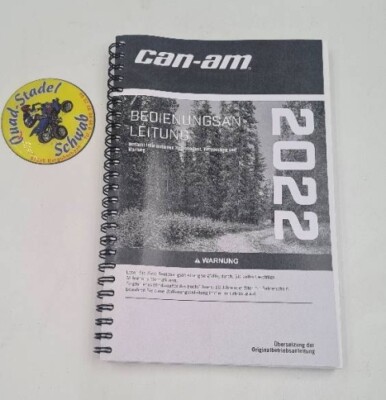 Can Am Bedienungsanleitung Renegade Serie 2022