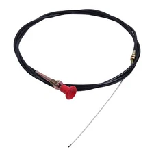 10 FOOT 120" PTO Push Cable Assembly - KNOB