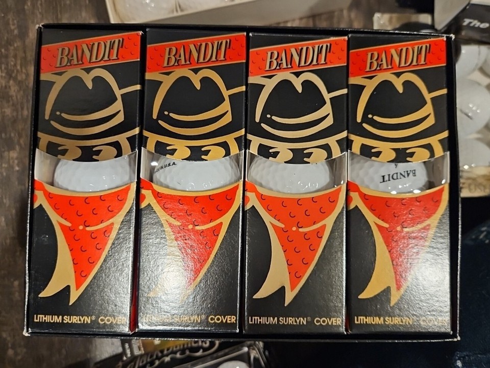 Vintage AvTech International Bandit Golf Balls “ Grab Some Extra