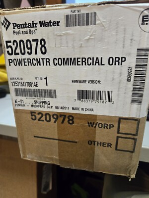 Power center  Commercial ORP (520978) Pentair