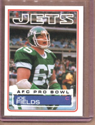 1983 TOPPS JOE FIELDS PRO BOWL   #340 (NM-NM/MT )