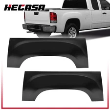 For GMC Sierra 2007-2013 Pickup 6' & 8' Bed Wheel Arch Repair Panel Steel Pair