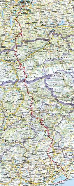 Thumbnail - Alpenüberquerung München - Venedig - Dirk Steuerwald - 9783763340699
