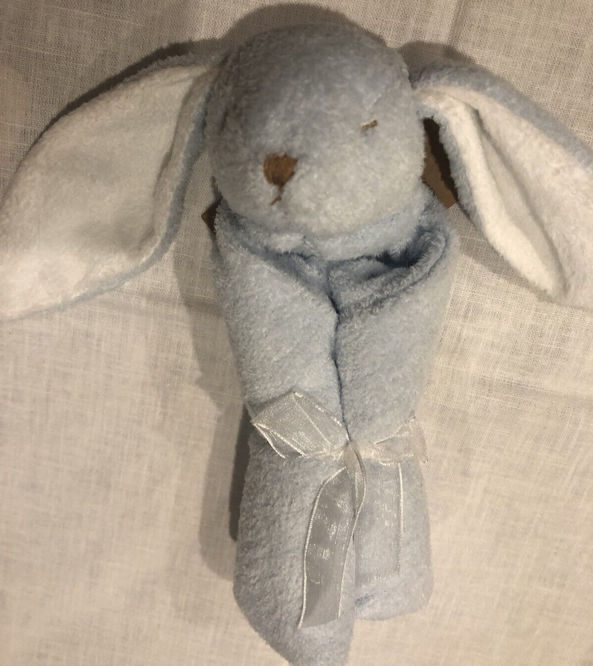 Angel Dear Blue Bunny Security Blanket Lovey Cuddle Baby Infant