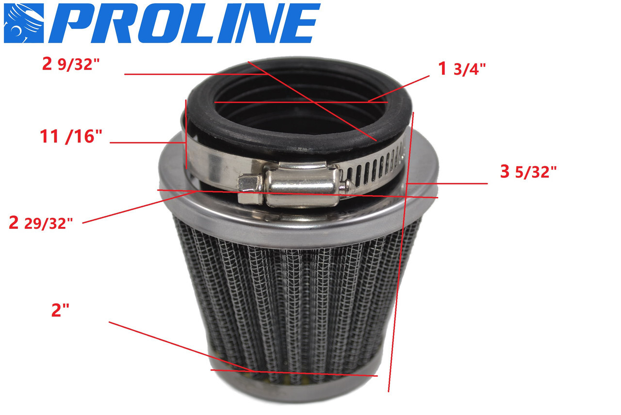 Proline® High Flow Velocity Stack Air Filter For Stihl Husqvarna Echo
