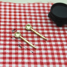 8PC 1/12 Scale Dollhouse Miniatures Kitchen Ice Cream Spoon Tableware Dinnerware