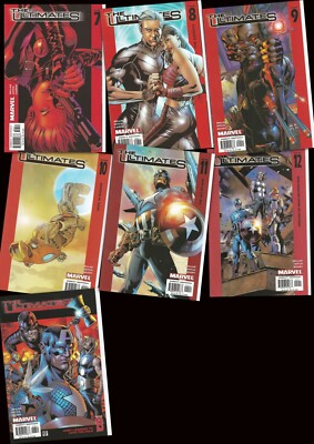 °THE ULTIMATES Vol 1 #7 bis 13 von 13 HOMELAND SECURITY° Marvel US 2002 Millar