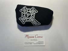 Messina Covers 1 Single Tenor Saxophone Mouthpiece Case Pouch Bag Black