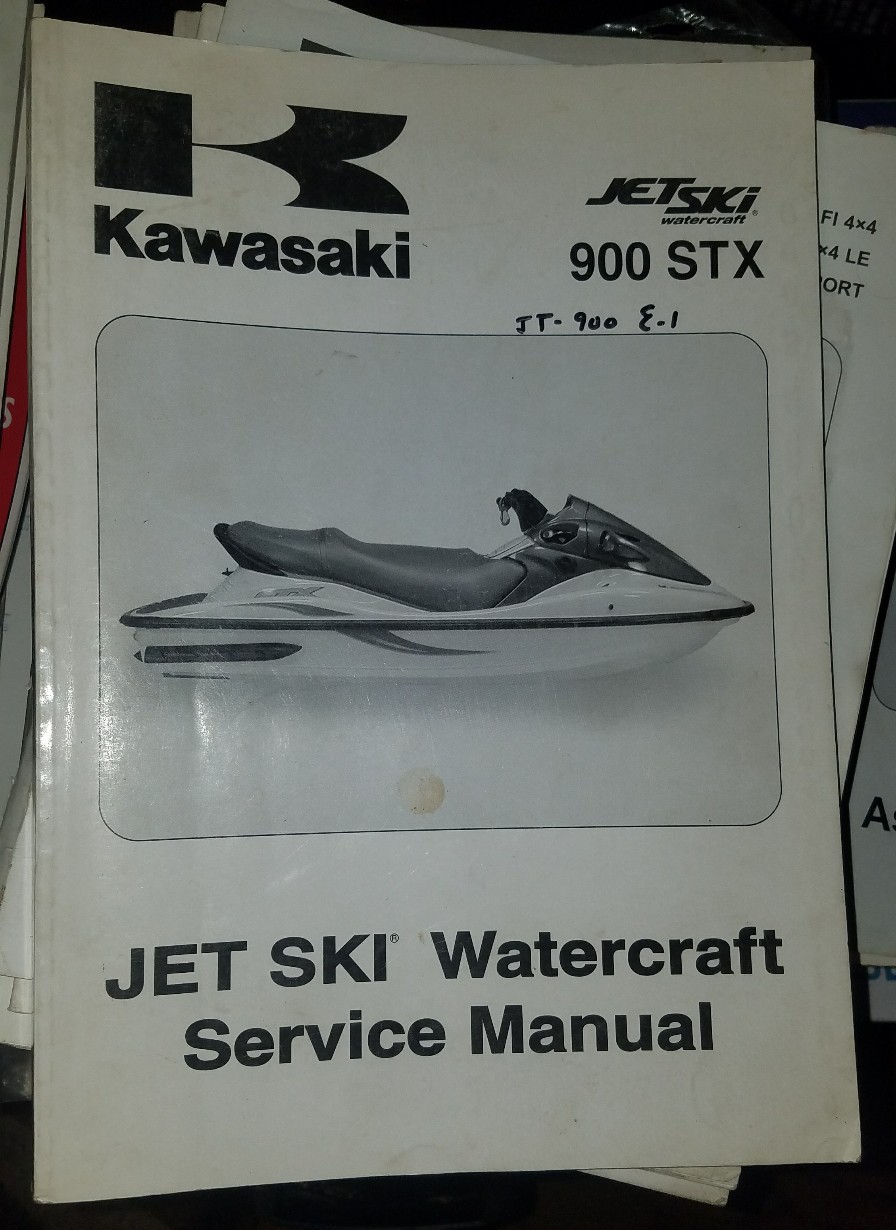 Buy Genuine Kawasaki Jet Ski Service Manual 2004 Jt900 900 STX  99924-1327-01 online | eBay