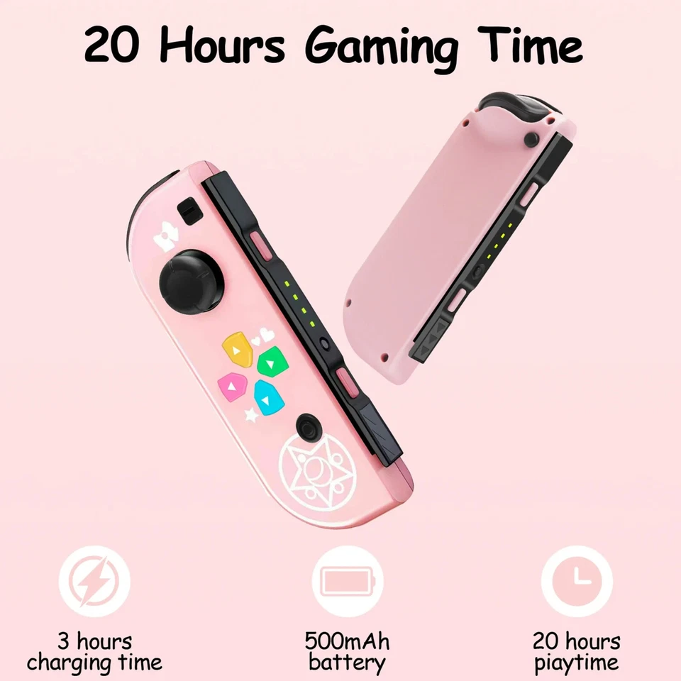 Switch Controller for Nintendo Switch, Switch Remote Control Supports Dual Vibra - Image 4 of 4