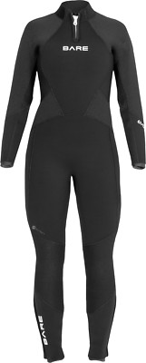 DUWT  BARE 5mm Evoke Full 2022 Womens, Black 08T Neoprenanzug Damen Tauchanzug