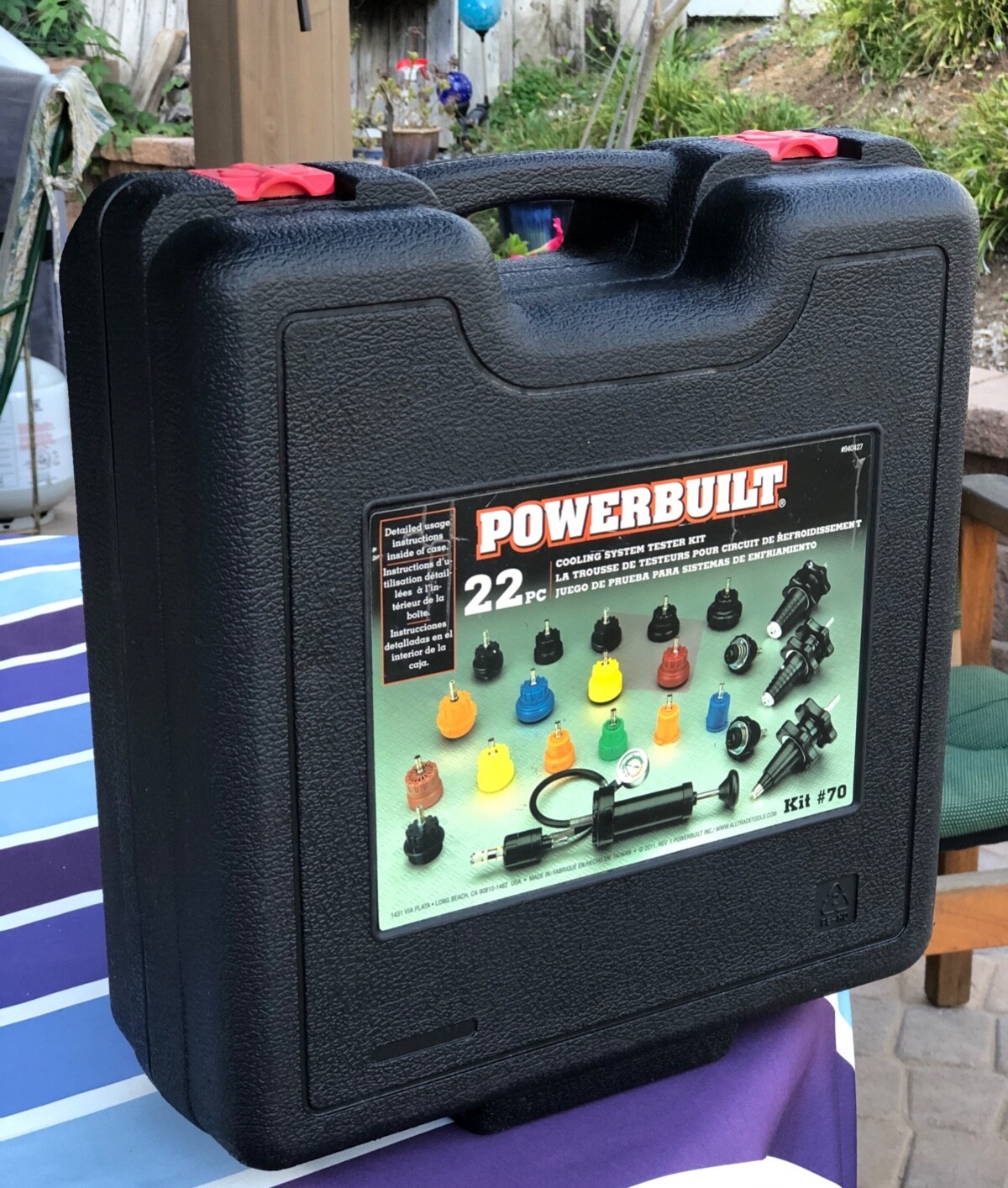 Powerbuilt 22 Piece Cooling System Pressure Test Set 940427