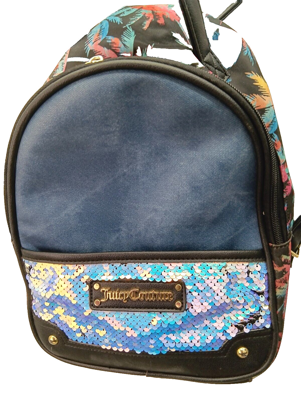 JUICY COUTURE BACK PACK, DENIM, SEQUENCE, MULTI C… - image 10