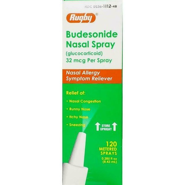 Rugby Budesonide Nasal Spray 0.285 fl.oz. Lot of 6 Packs for sale
