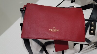 VALENTINO Womens Black VLTN PVC Clear Large Tote Bag $1245 | eBay
