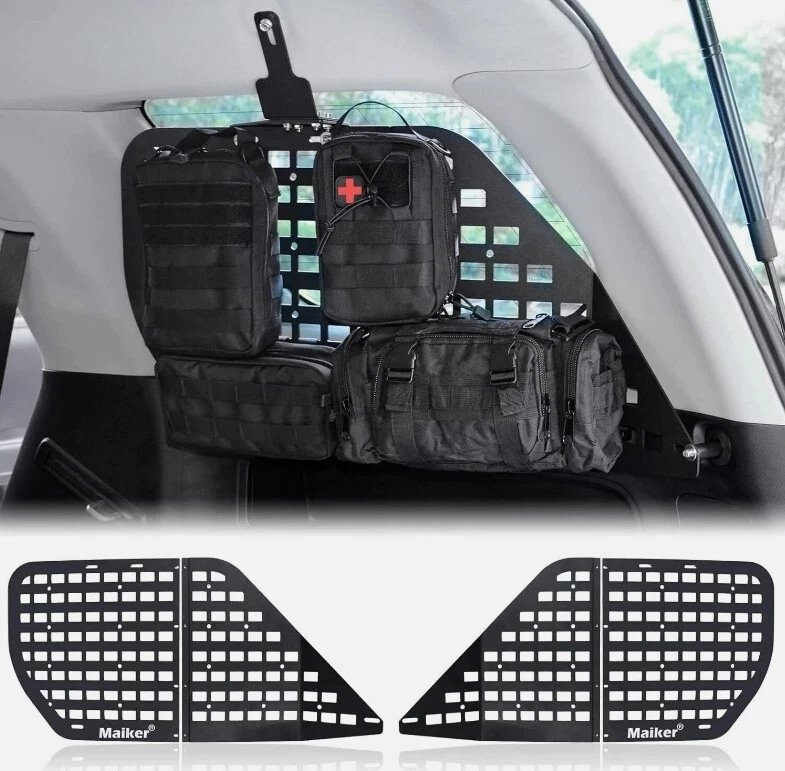 Sistema de panel de almacenamiento modular de panel trasero Windo Molle para Toyota 4Runner 2010-2024 Foto 3 de 4