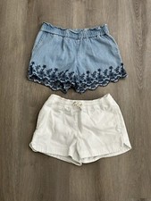 Bundle of 2 Pairs of Girl s Summer Shorts -XS 5-6Y
