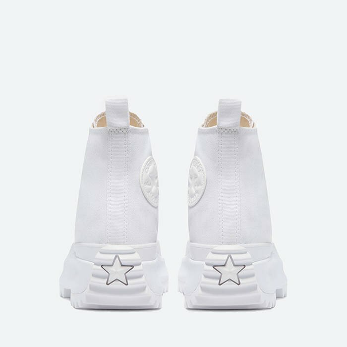 Converse Run Star Hike High Men\'s Shoes Triple White 170777C Size 9.5 Size 9.5 - Converse Run Star Hike High Triple White for sale  main image 3