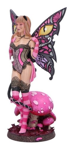 Cheshire Cat Wonderland Fairy Figurine (24cm) - Picture 2 of 7