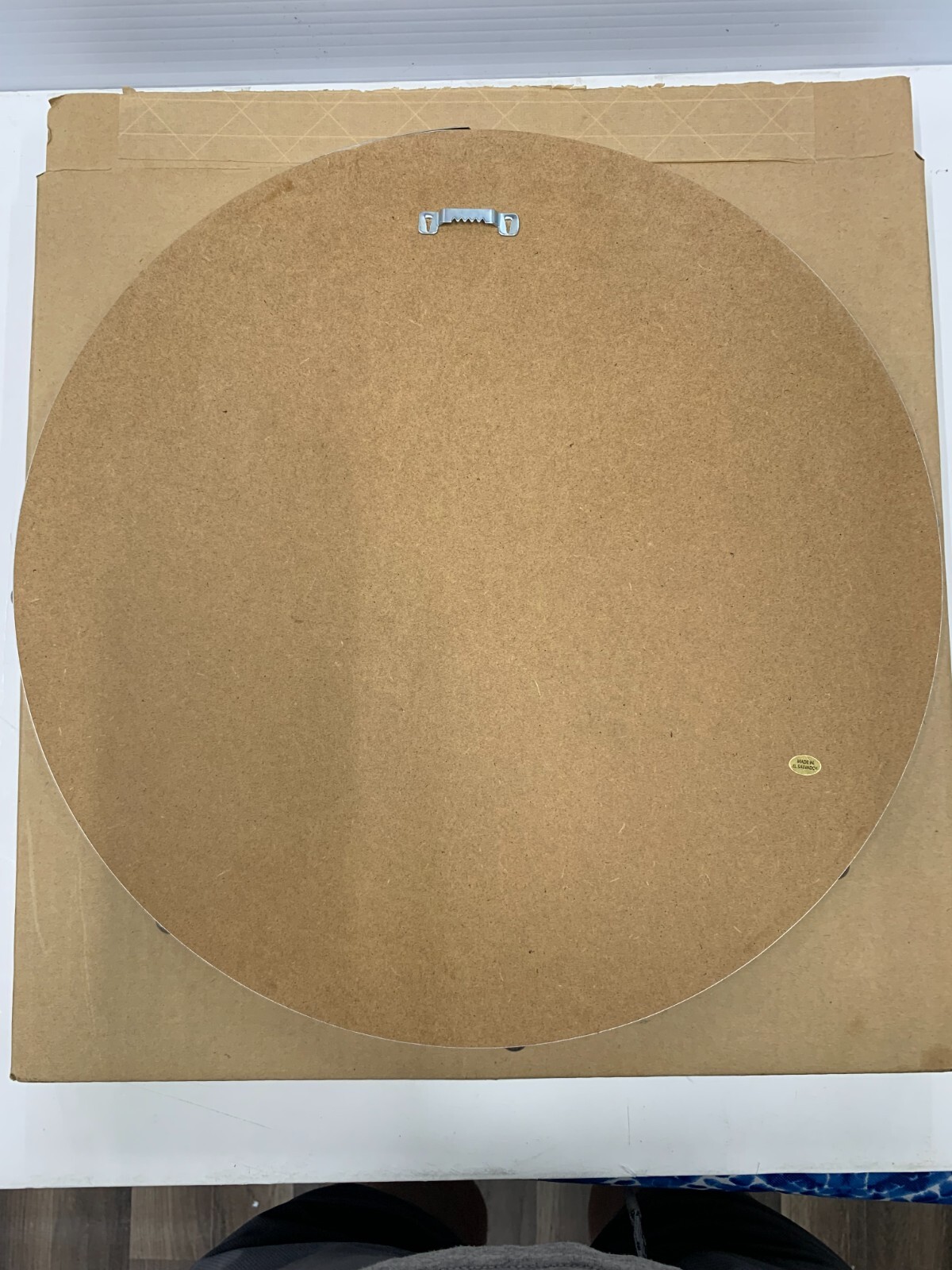 Abbey Gift BARREL PLAQUE-FOOTPRINTS IN THE SAND