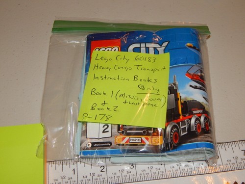 Lego City 60183 Schwertransport Bauanleitungen nur Buch 1 2 - Bild 5 von 5