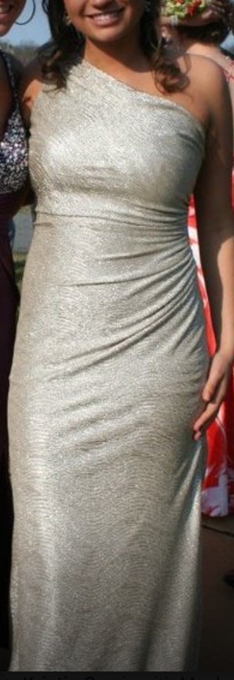 open lace back dress David Meister