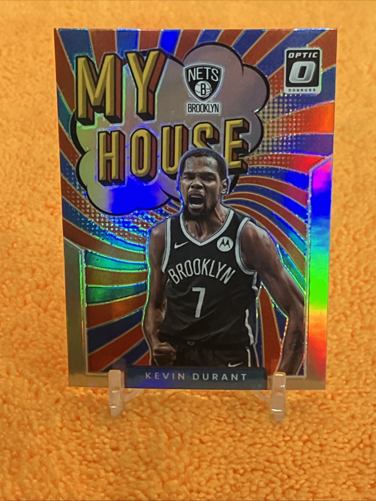 2021-22 Panini Donruss Optic - My House Kevin Durant #5 Holo Prizm