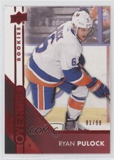 2016-17 Upper Deck Overtime Rookies Red Foil 91/99 Ryan Pulock #114 av1